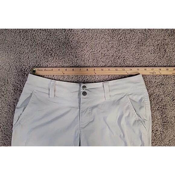 Coolibar Capri Cargo Pants – Size 6, Beige – Nylon Blend, UPF 50+, GUC - Picture 6 of 13